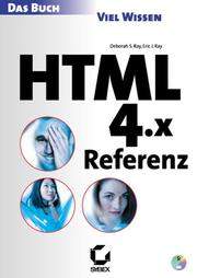 Cover of: HTML 4.x Referenz. Das Buch.