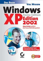 Cover of: Windows XP Home Edition 2002. Das Buch.