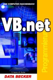 Cover of: VB.NET Programmierung