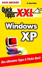Cover of: Windows XP Quick-Tipps XXL.