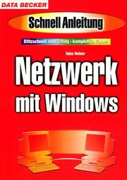 Cover of: Netzwerk mit Windows. Schnellanleitung.