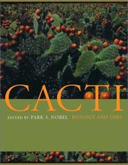 Cover of: Cacti by Park S. Nobel