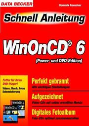 Cover of: WinOnCD. Schnellanleitung. Blitzschnell zum Erfolg - komplett in Farbe