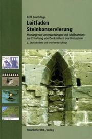 Cover of: Leitfaden Steinkonservierung.
