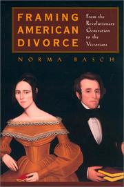 Cover of: Framing American Divorce | Norma Basch