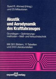 Cover of: Akustik und Aerodynamik des Kraftfahrzeuges