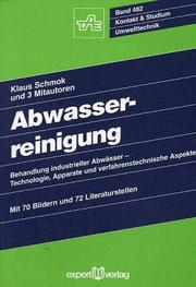 Cover of: Abwasserreinigung.