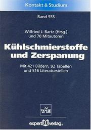 Cover of: Kühlschmierstoffe und Zerspanung.