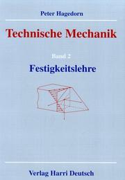 Cover of: Technische Mechanik, Bd.2, Festigkeitslehre