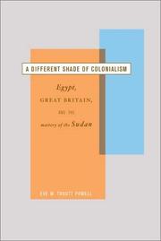 Cover of: A Different Shade of Colonialism by Eve M. Troutt Powell
