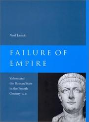 Cover of: Failure of Empire by Noel Lenski