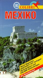 Cover of: Mexiko. Colibri.