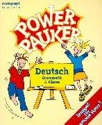 Cover of: Power Pauker, Deutsch Grammatik 6. Klasse, neue Rechtschreibung