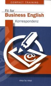 Cover of: Fit for Business English, Korrespondenz by Robert Tilley