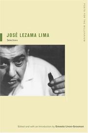 Cover of: José Lezama Lima: selections