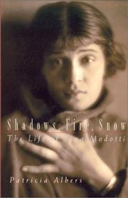 Cover of: Shadows, Fire, Snow by Patricia Albers