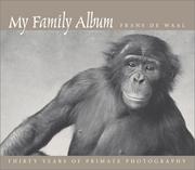 Cover of: My Family Album by Frans De Waal