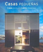 Cover of: Casas Pequeñas/small Things