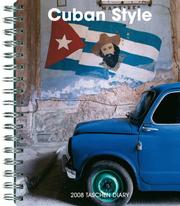 Cover of: Cuban Style 2008 Diary by Gianni Basso