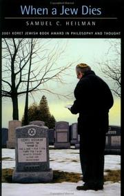 Cover of: When a Jew Dies by Samuel C. Heilman