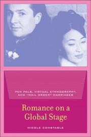 Cover of: Romance on a Global Stage by Nicole Constable, Nicole Constable