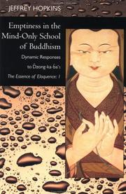 Cover of: Emptiness in the Mind-Only School of Buddhism
