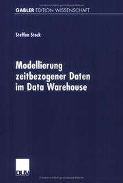 Cover of: Modellierung zeitbezogener Daten im Data Warehouse