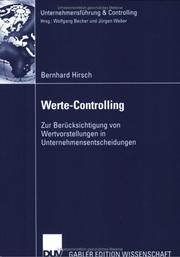 Cover of: Werte- Controlling.