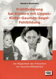 Cover of: Frühförderung bei Kindern mit Lippen-Kiefer-Gaumen-Segel-Fehlbildung