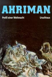 Cover of: Ahriman. Profil einer Weltmacht.