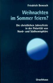 Cover of: Weihnachten im Sommer feiern?