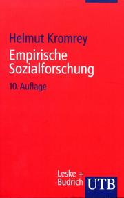 Empirische Sozialforschung by Helmut Kromrey