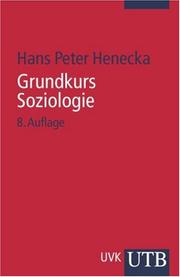 Grundkurs Soziologie by Hans Peter Henecka