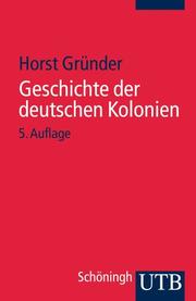 Cover of: Geschichte der deutschen Kolonien.