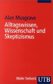 Cover of: Alltagswissen, Wissenschaft und Skeptizismus. Eine historische Einführung in die Erkenntnistheorie.