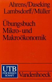 Cover of: Übungsbuch Mikro- und Makroökonomik.