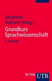 Cover of: Grundkurs Sprachwissenschaft.