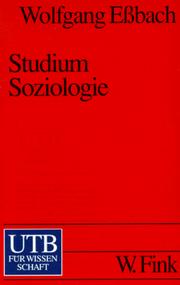 Cover of: Studium Soziologie.