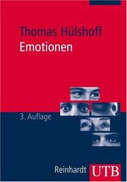 Cover of: Emotionen.