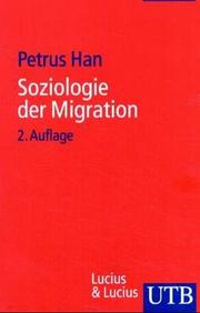 Cover of: Soziologie der Migration.