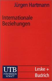 Cover of: Internationale Beziehungen.