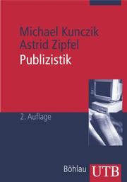 Cover of: Publizistik. Ein Studienhandbuch.