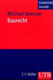 Cover of: Baurecht