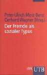 Cover of: Der Fremde als sozialer Typus.