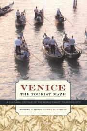 Cover of: Venice, the tourist maze: a cultural critique of the world's most touristed city