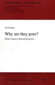 Cover of: Why Are They Poor?: Helder Camara in Pastoral Perspective (Theologie Und Praxis, Band 13)