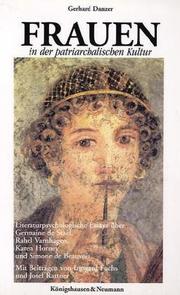Cover of: Frauen in der patriarchalischen Kultur.