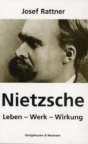 Cover of: Nietzsche. Leben, Werk, Wirkung.