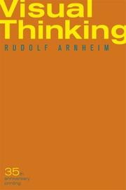 Cover of: Visual Thinking by Rudolf Arnheim
