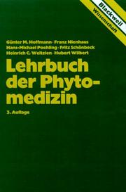 Cover of: Lehrbuch der Phytomedizin.